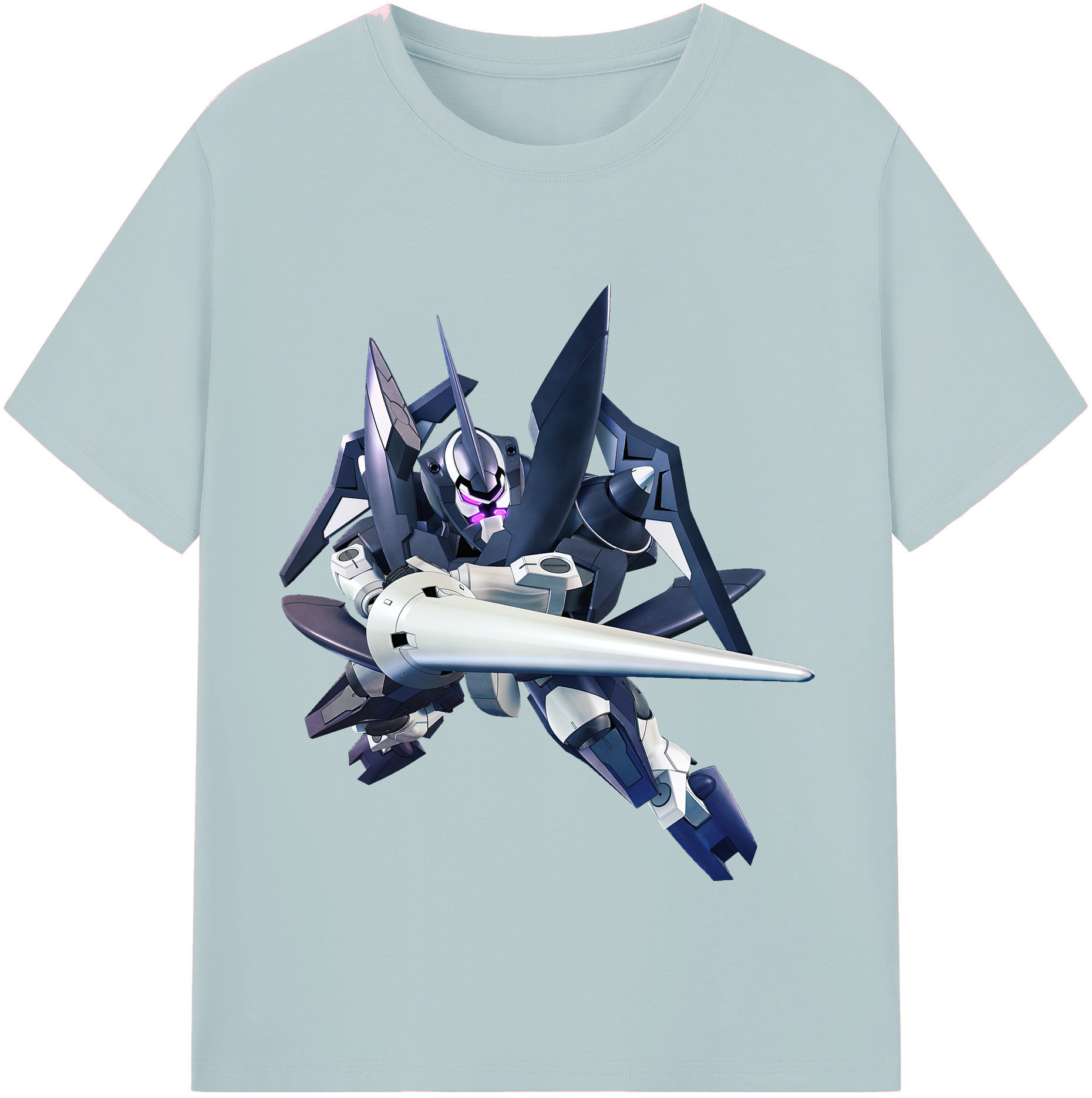 （画像用） 機動戦士ガンダム Mobile Suit Gundam 綿100％半袖Tシャツ（フロントプリント）